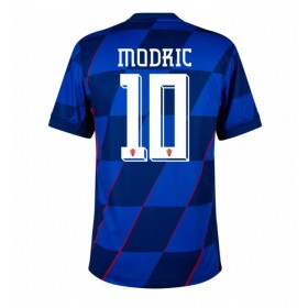 Kroatia Luka Modric #10 Borte skjorte EM 2024 Kortermet